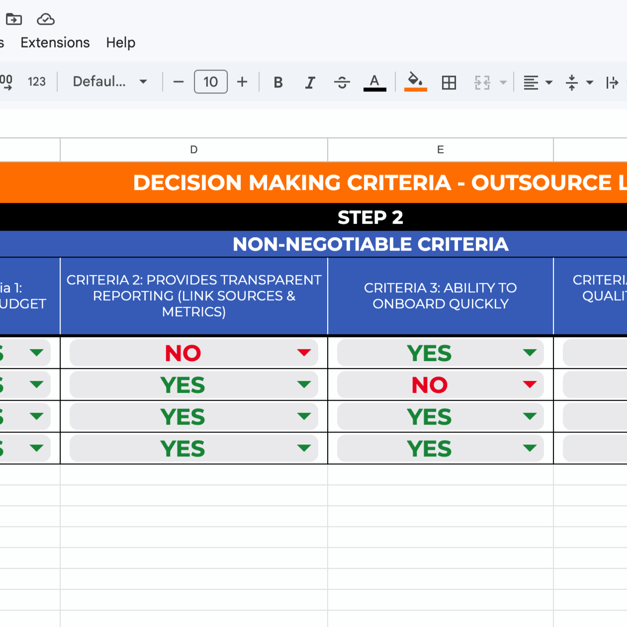outsource link building template