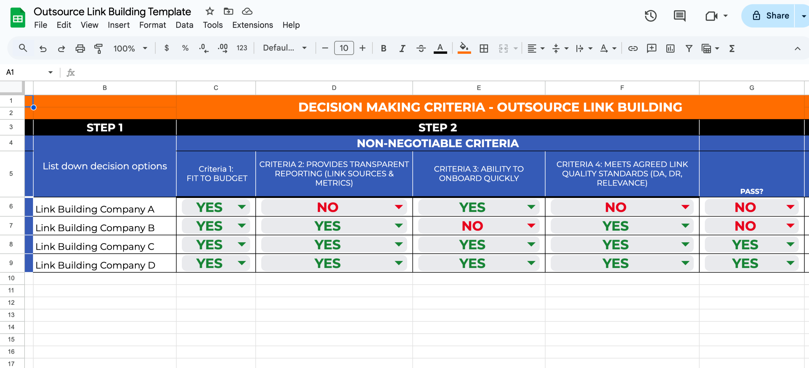 outsource link building template