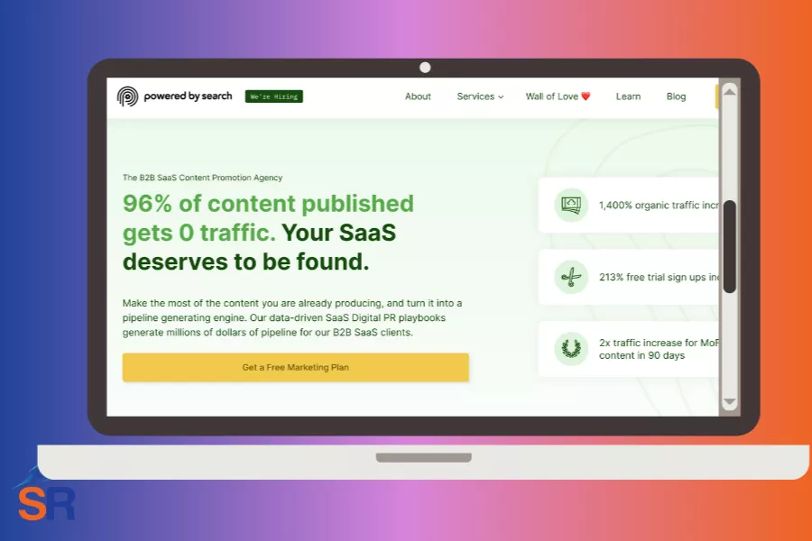 powered by search link building services